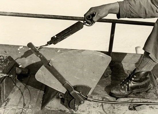 Poluga ručne kočnice iz 60-ih godina | AL-KO Povijest